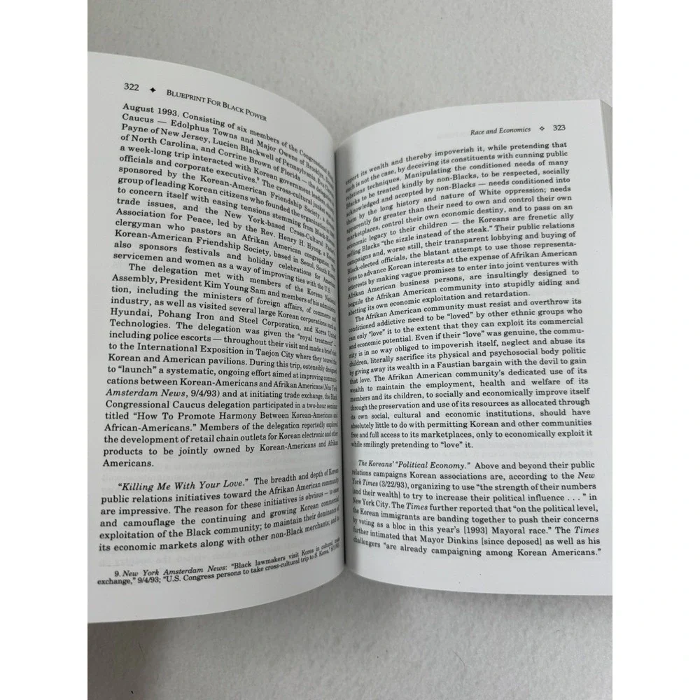Blueprint for Black Power: A Moral, Political & Economic Imperative…~1st Edition